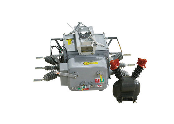High Voltage Outdoor Vacuum Circuit Breaker GB1984-2003 Otomatis/Manual 50Hz Control Vacuum Circuit Breaker