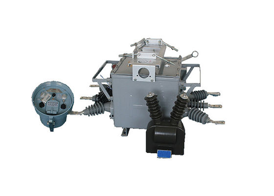 Tiga Fase Vcb Outdoor AC Automatic Vacuum Circuit Breaker Stainless Steel Dengan Kontroler Cerdas