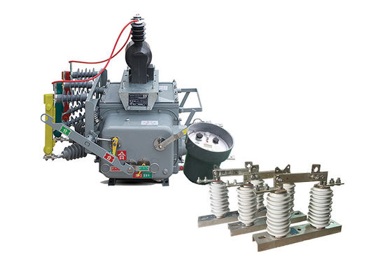 12kV 50Hz High Voltage Vacuum Circuit Breaker GB1984-2003 Dengan Controller Outdoor Circuit Breaker Dengan Hookstick Switch