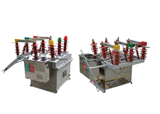 ZW8 Series Automatic Vacuum Circuit Breaker AC Tegangan Tinggi Tiga Fase Tiga Kutub Interrupter Circuit Breaker Switch
