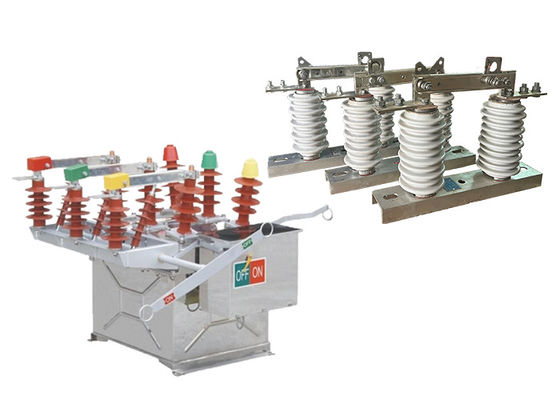 High Voltage Automatic Vacuum Circuit Breaker Outdoor AC Stainless Steel Keramik yang Digunakan dengan Saklar Putus Grup
