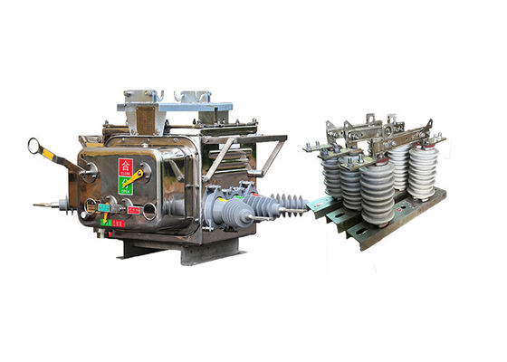 Pemutus sirkuit vakum listrik 15 kV dengan pengontrol cerdas Instalasi mudah digunakan dengan hookstick tegangan tinggi