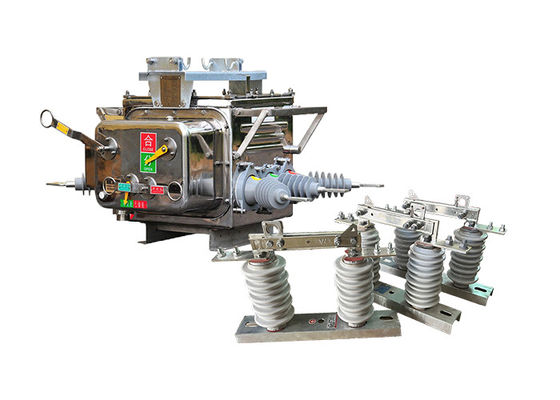 Powerful High Voltage AC Vacuum Circuit Breaker Pasangan Dengan Intelligent Controller Dengan Outdoor Disconnector Switch