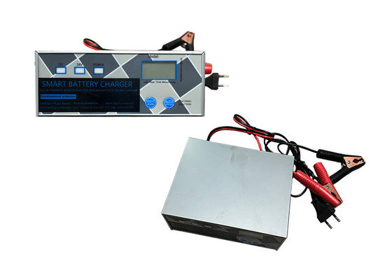 Silver Color Jump Starter Portable Charger Dengan Smart Digital Display Baterai Baterai Baterai Baterai